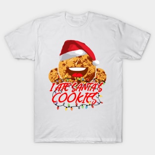 Funny Christmas  I Ate Santa´s Cookies T-Shirt